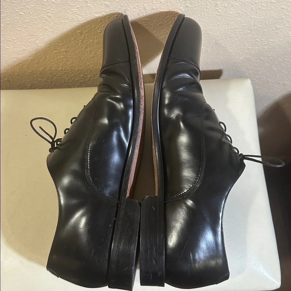 Bostonian Classics First Flex cap-toe oxford dress shoes. Size 14
